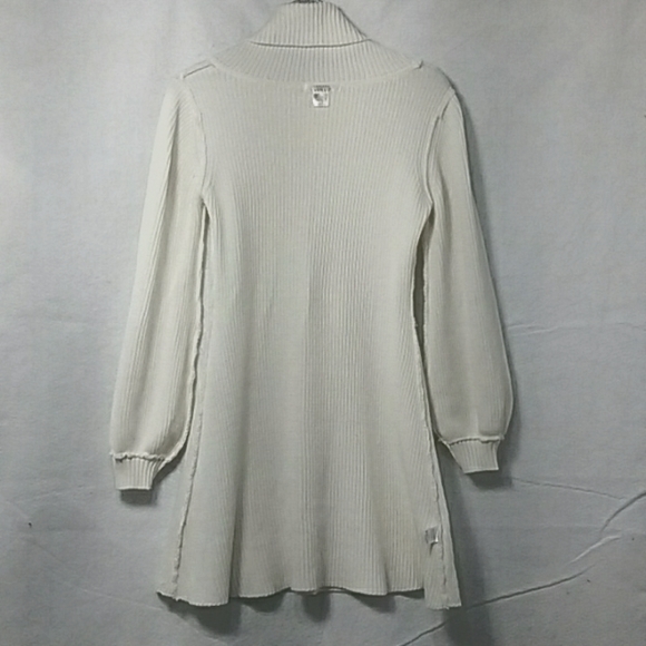 Lascana Venus women's sweater dress size med open knit slightly sheer - Picture 4 of 8